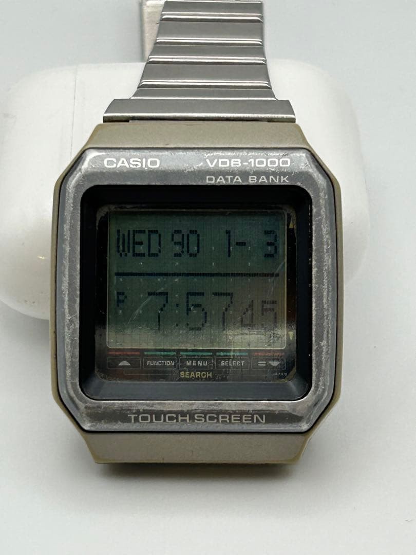 f*a様 80s 日本製 カシオ CASIO DATA BANK VDB-100 CASIO DATA BANK VDB-1000 Touch Screen Watch Vintage 80s Japan | eBay