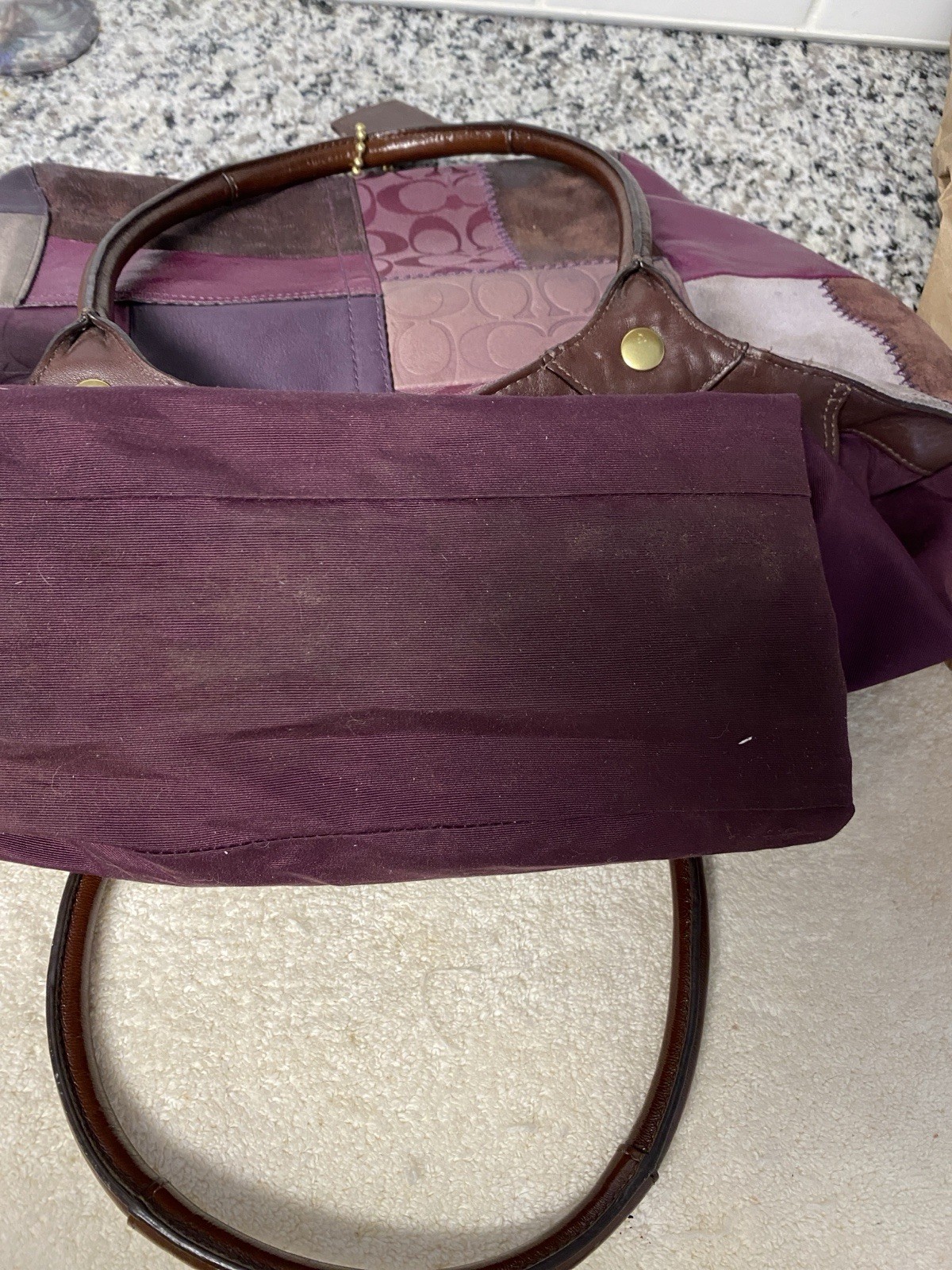 Coach Patchwork Tote Bag - image 16