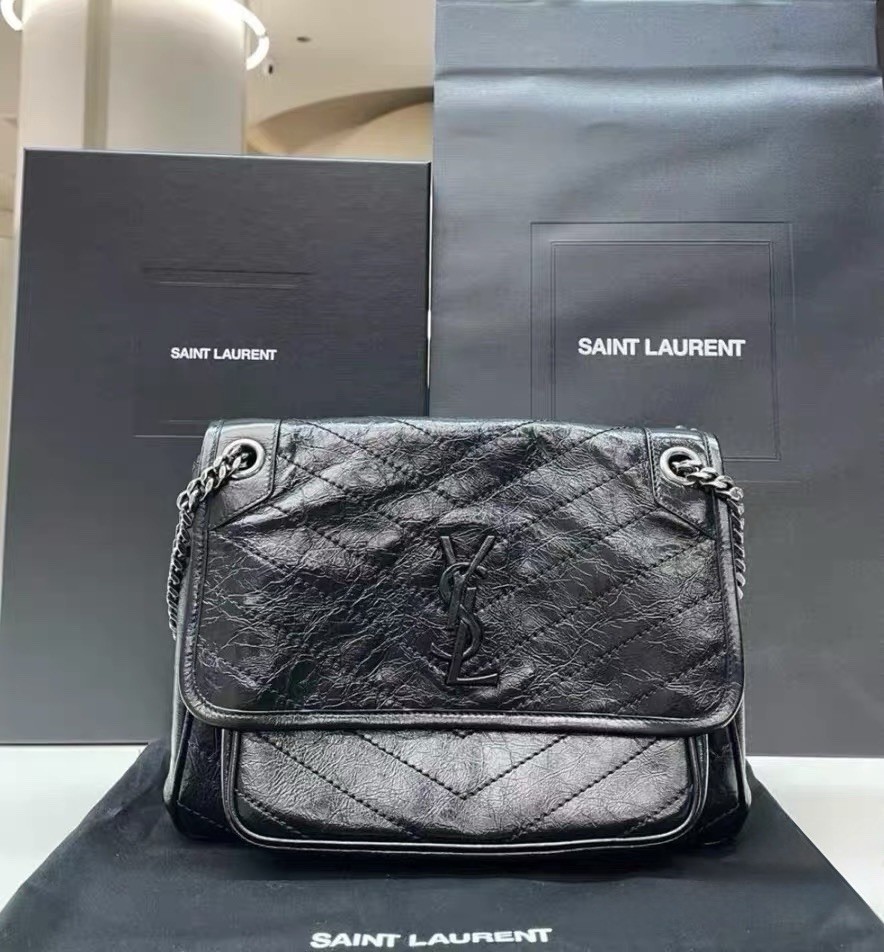 Saint Laurent NIKI Shoulder Bag Medium With Package And Gift Wrap
