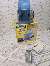 CIB Crayola Crayon Maker Electric Best Toy 1990s 2000s Complete W Mold