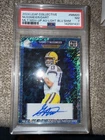 2024 Leaf Collective - Multi Mash-Up Jaxson Dart Nussmeier #MM-20 Blue Shim /20