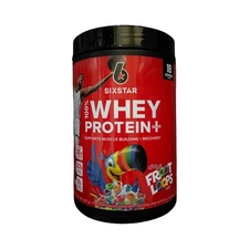 Six Star Whey Protein Plus Powder Fruit Loops, 1.8 Lb, Exp: 7/27