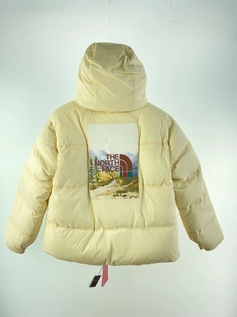 GUCCI Piumino XS Nylon color panna tinta unita 663735