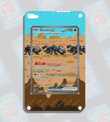Durant ex SAR #236 | Extended Art Display Case for Pokémon Card | eBay