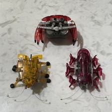 Hexbug Micro Robotic Creatures Lot Of 3 Bug, Fire Ant  Crab Tested And Work
