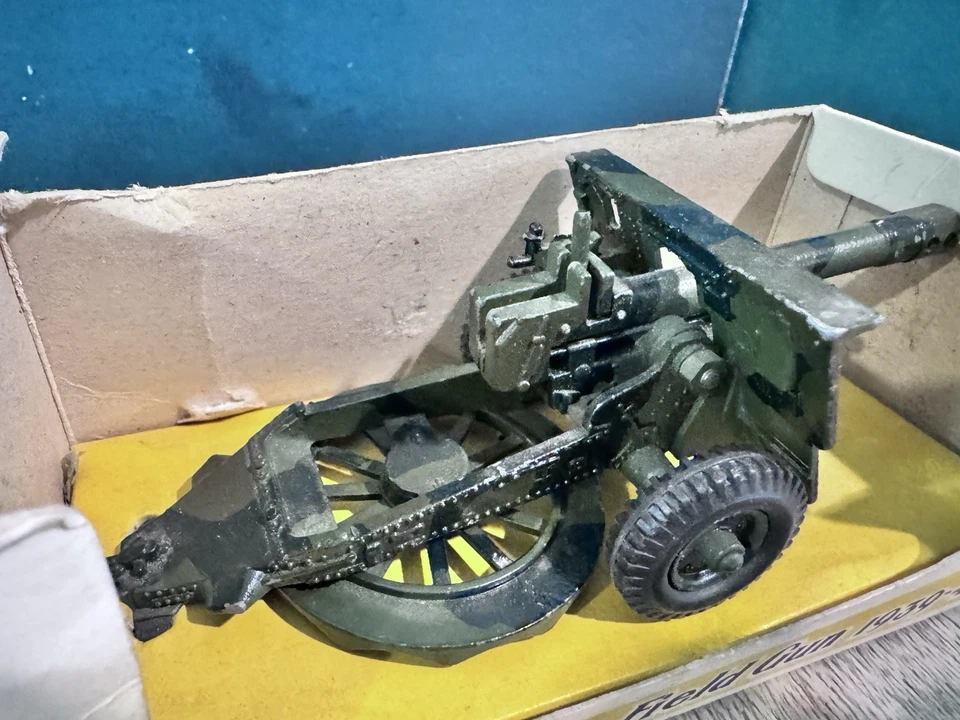 Media Luna: Juego en caja 1250 - 25 libras pistola de campo. c1950s. Escaso Foto 3 de 4