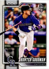 2026 Topps Series One #274 Hunter Goodman Colorado Rockies