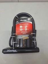 Master Lock 8305D U-Lock with 4ft Cable & Key...