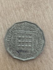 1967 Three Pence