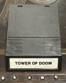 TOWER OF DOOM Mattel Intellivision RARE Game: COMPLETE w/ Manual Insert Cart Box