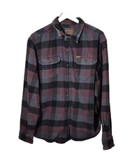 Orvis Shirt Mens XL Flannel Heavyweight Plaid Double Pocket Outdoor