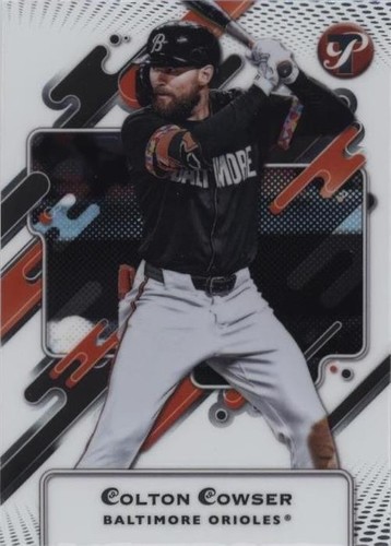 Colton Cowser 076/199 2025 Topps Museum Signature Swatches Triple