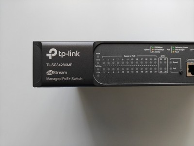 TP-Link TL-SG3428XMP JetStream 24-Port Gigabit PoE+ Switch mit 4x 10G SFP+