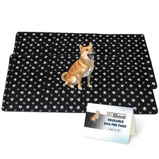Washable Pee Pads for Dogs - Reusable Whelping Pads, Waterproof Rug Pad, Doggie