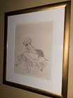 Al Hirschfeld etching signed numbered framed — photo 2