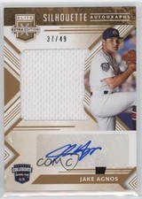 2018 Panini Elite Extra Edition Gold 37/49 Jake Agnos #UCSA-JA Auto s3g