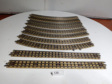 Hornby 3 RAIL 7 Curve & 2 Strt. Rail and 1 Curve Terminal.Complete Oval Ref(T20)