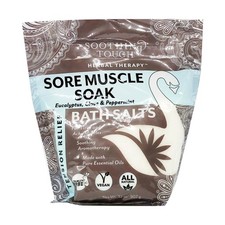 32 oz Tension Relief Sore Muscle Soak Bath Salts Eucalyptus Clove Peppermint