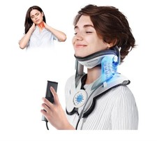 Cervical Neck Traction Device: Neck Stretcher for Cervical Pain Relief, Electric
