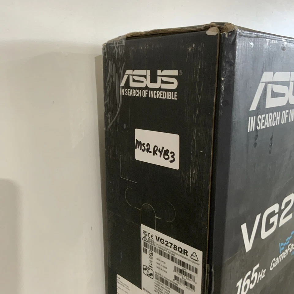 ASUS VG278QR 27" Widescreen FreeSync and G-SYNC Compatible Gaming Monitor - Image 4 of 4