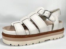 Clarks Orianna Twist Women's Off-White Leather Sandals Size 6D Brand New RRP £90