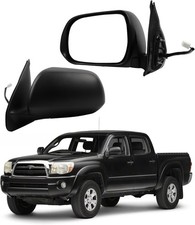Driver Side Mirror Compatible With 2005-2011 Toyota tacoma Left Mirror With Manu