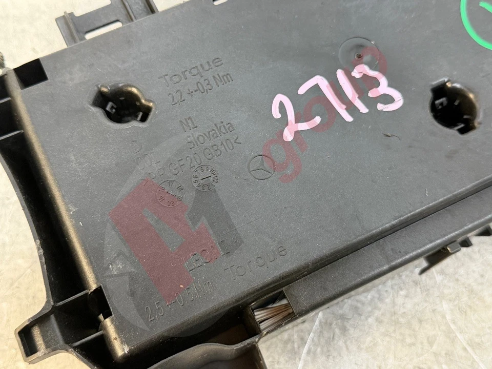 MERCEDES E-CLASS W213 2.0 DIESEL 16-20 FUSE BOX FRONT SAM UNIT READ DESCRIPTION - Image 2 of 4