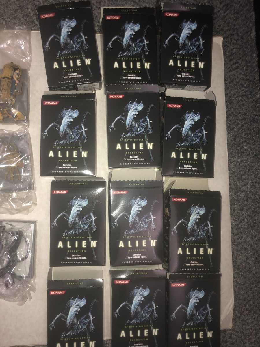 Konami Alien SF Movie Selection 12 Piece Complete Set Mint USA