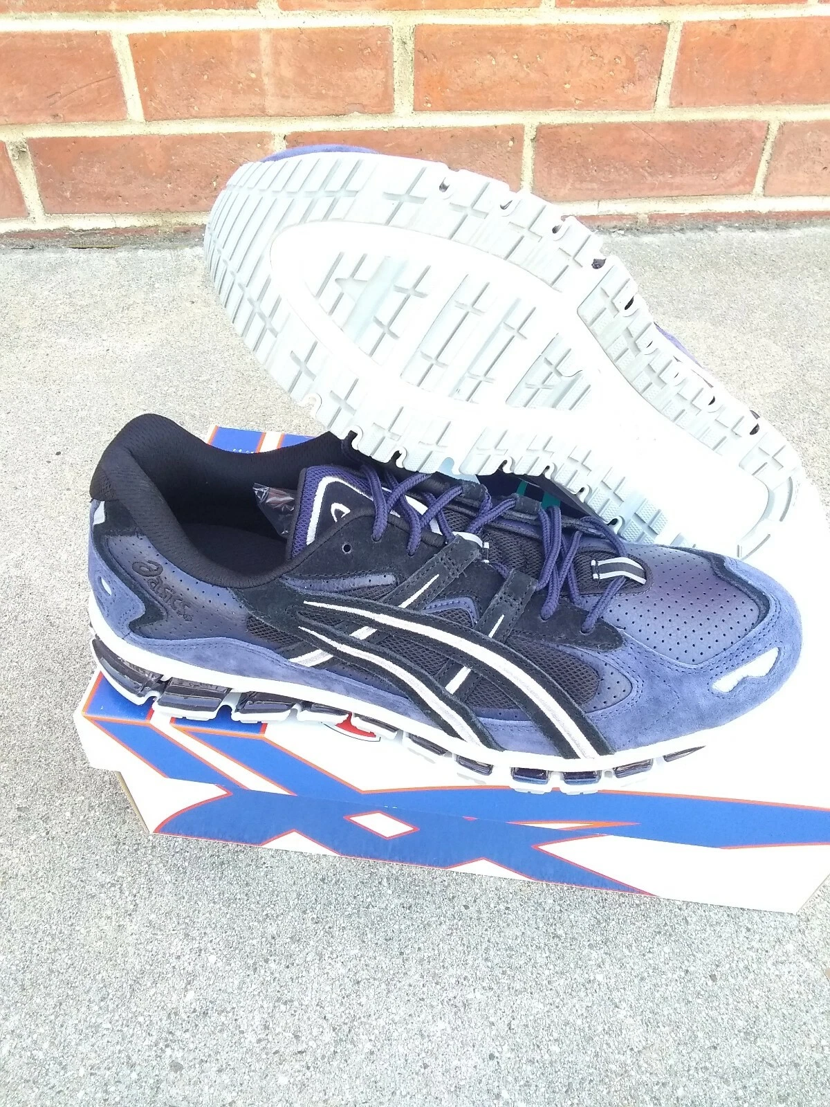 Asics Gel Kayano 5 360 Midnight Nero Misura 4.5 Uomo US