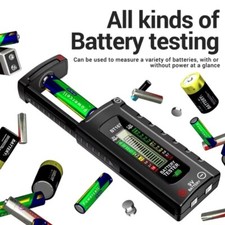 Handheld Battery Tester Household Battery Use Levels Testers for Home Use