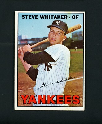 Steve Whitaker 1967 Topps - New York Yankees #277 EX-MT+