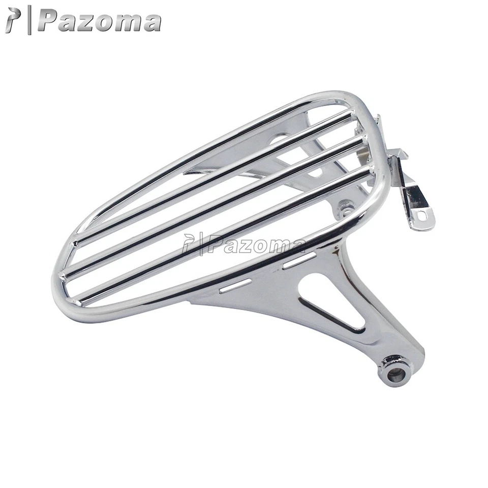 Portaequipajes de asiento individual para Harley Softail Deluxe FLDE Heritage Classic FLHC 18+ Foto 3 de 4