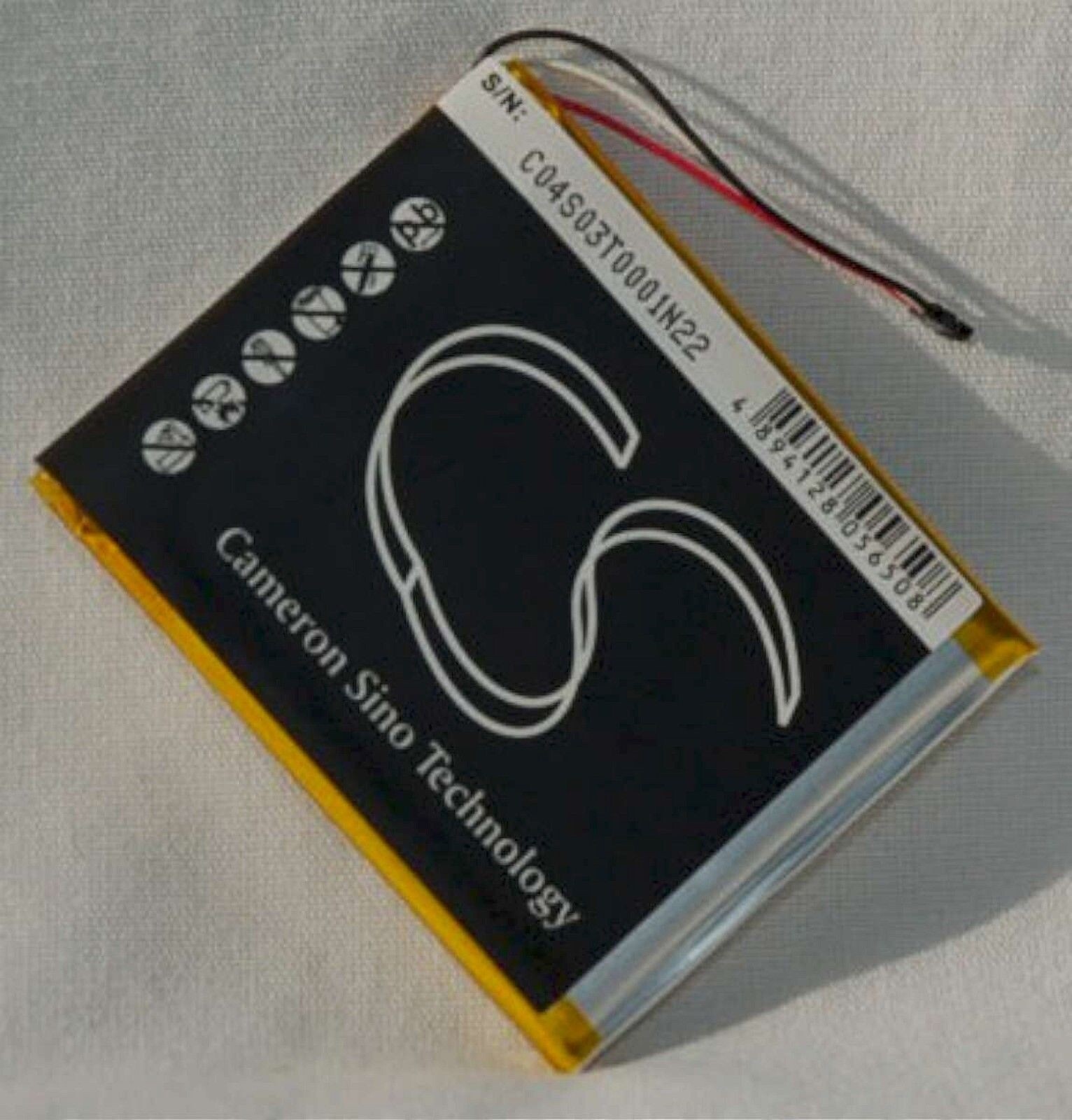 NEW GPS Battery Garmin Nuvi 3400 3490LMT 3450LM 3450M 3550LM 1100mAh Replacement 4894128056508