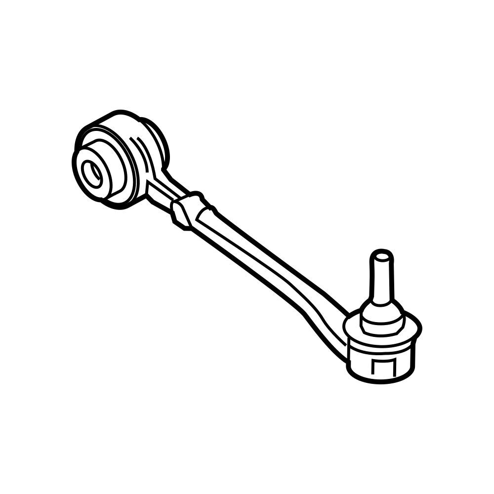 Genuine OEM Front Right Rearward Suspension Control Arm for BMW 