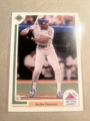 1991 Upper Deck Final Edition Andre Dawson #98F Chicago Cubs NM-MINT 