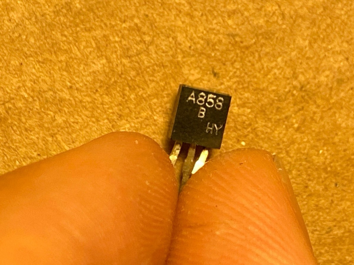 Genuine Vintage 2SA858 transistor for Pioneer SX-1050 A858 (Qty