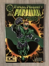 Parallax Emerald Night 1 DC Universe LOGO Variant 1996 Green Lantern DCU