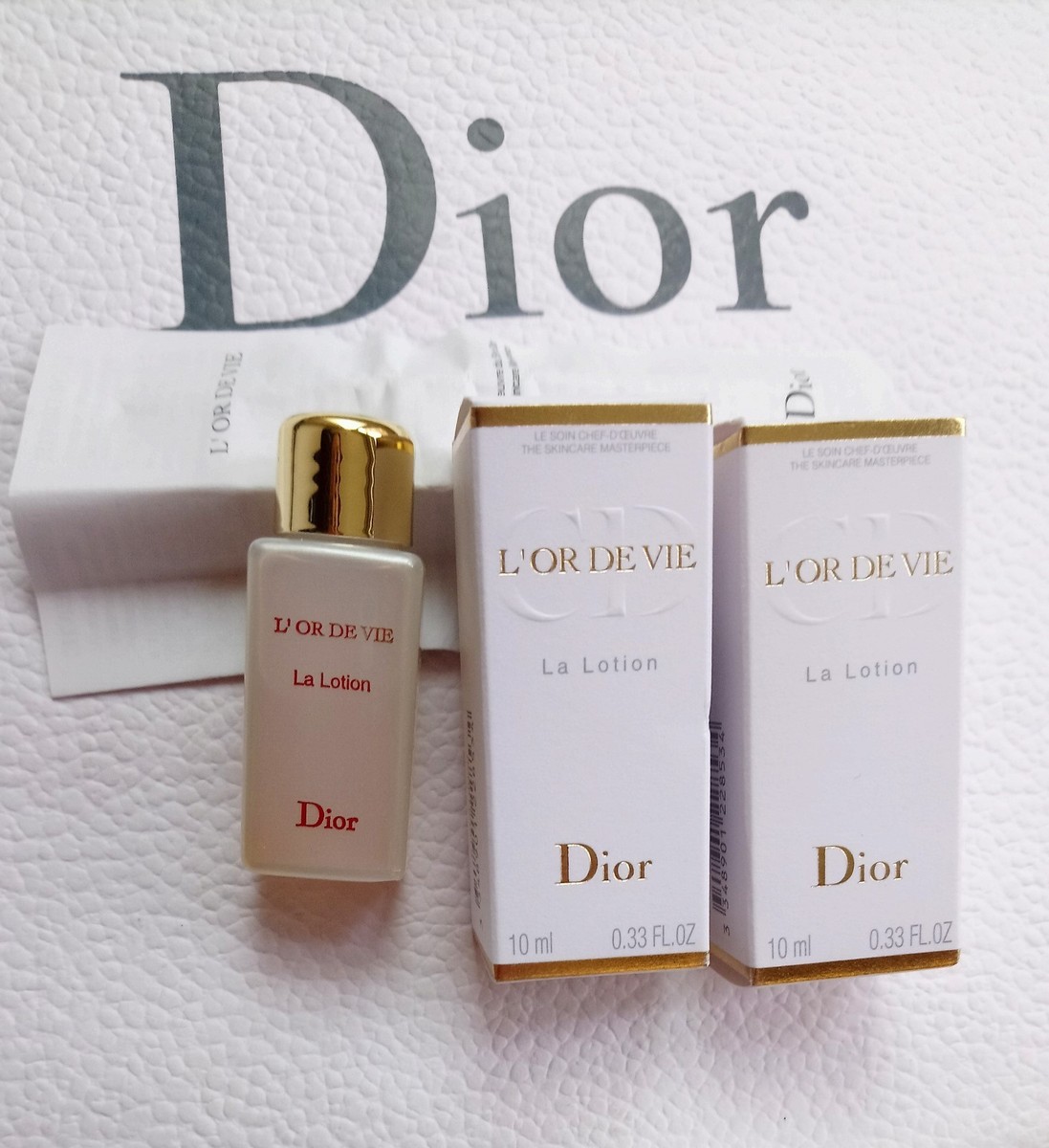 Dior L'Or de Vie LaLotion オード ヴィ ラ ローション L'Or de Vie La Lotion: Longevity Lotion for Face and Neck