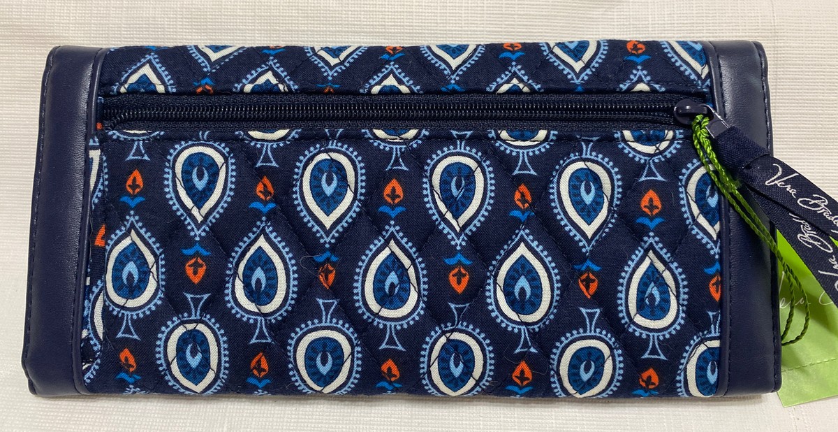 Vera Bradley Trifold Wallet Marrakesh Motifs NEW