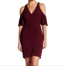 NWT ASTR THE LABEL Cold Should Silk Mini Dress Sz Large