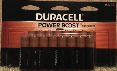 Duracell AA Alkaline Batteries - 16 count pack