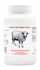 Grass Fed and Finished New Zealand Sheep Heart™ - 120 Capsules