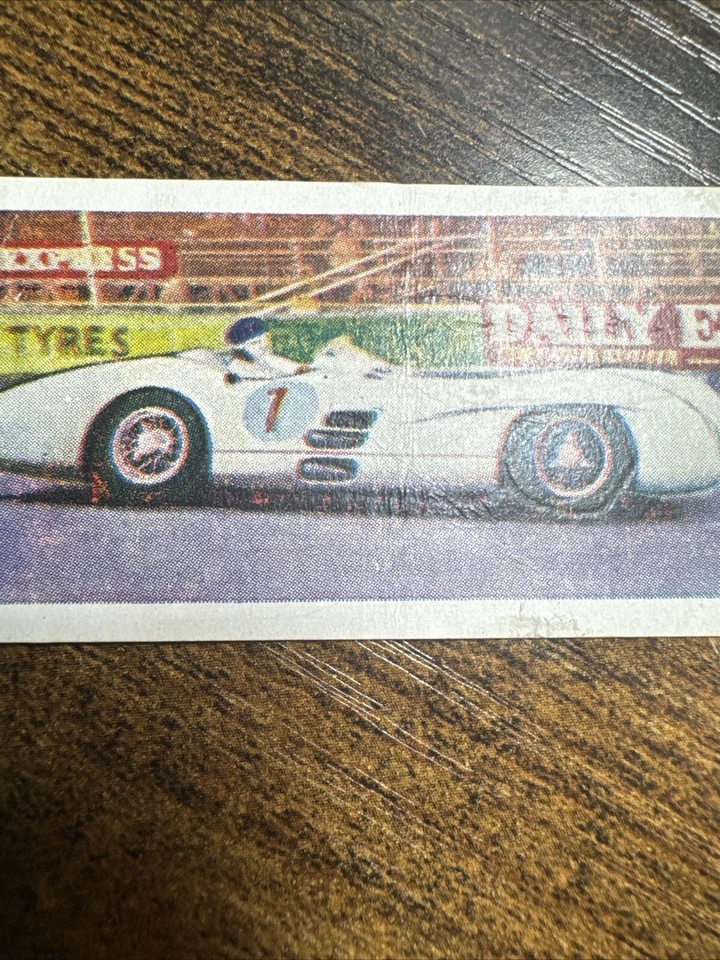 CADET-RECORD HOLDERS MOTOR RACING 1955-#02- JUAN MANUEL FANGIO ROOKIE CARD - Image 3 of 4