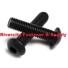 1/4-20x1-1/2 Button Allen Head Cap Screws 1/4x20 x 1-1/2 Bolts 1/4 x 20 x 1.5