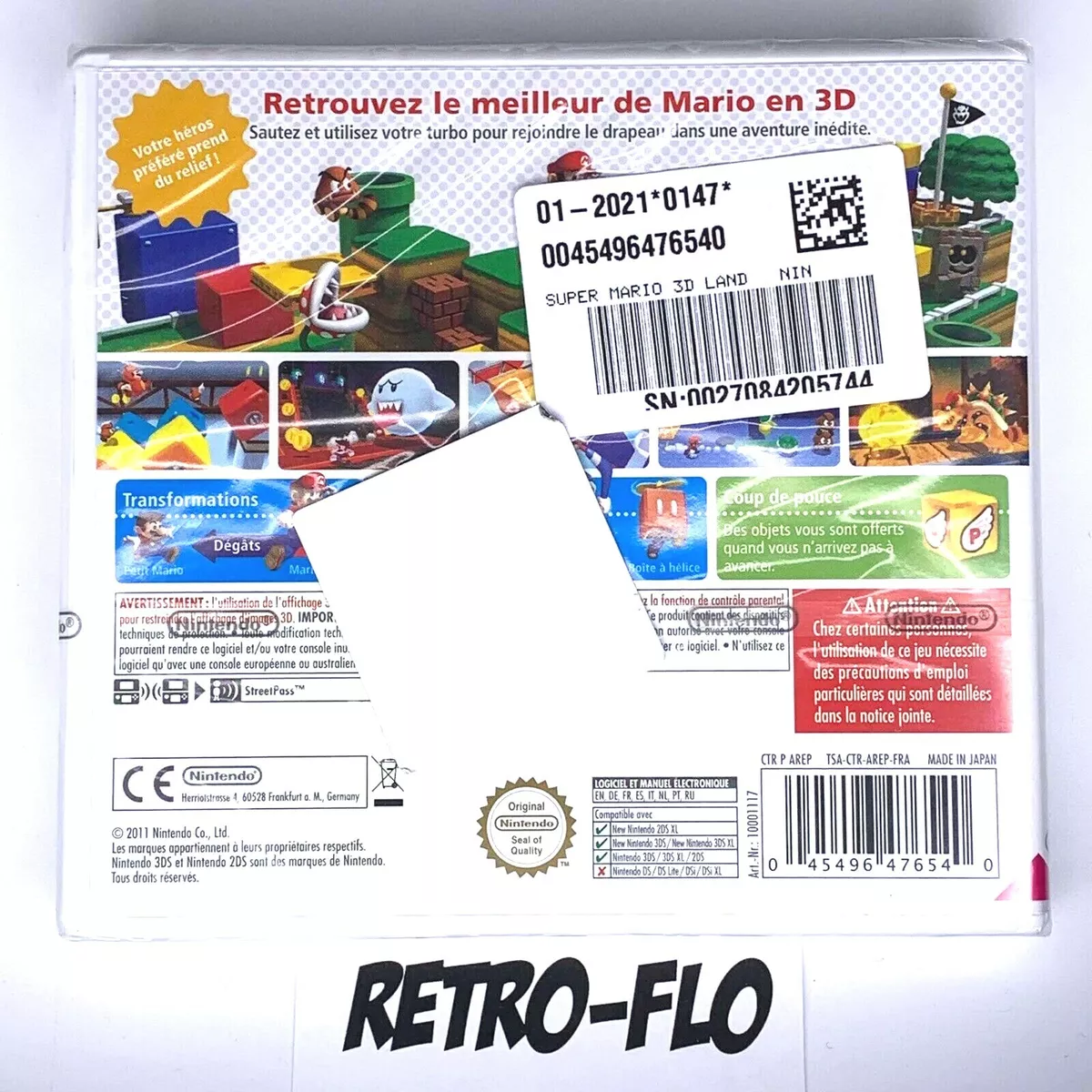 Jogo Super Mario 3D Land Nintendo 3DS em Promoção é no Bondfaro