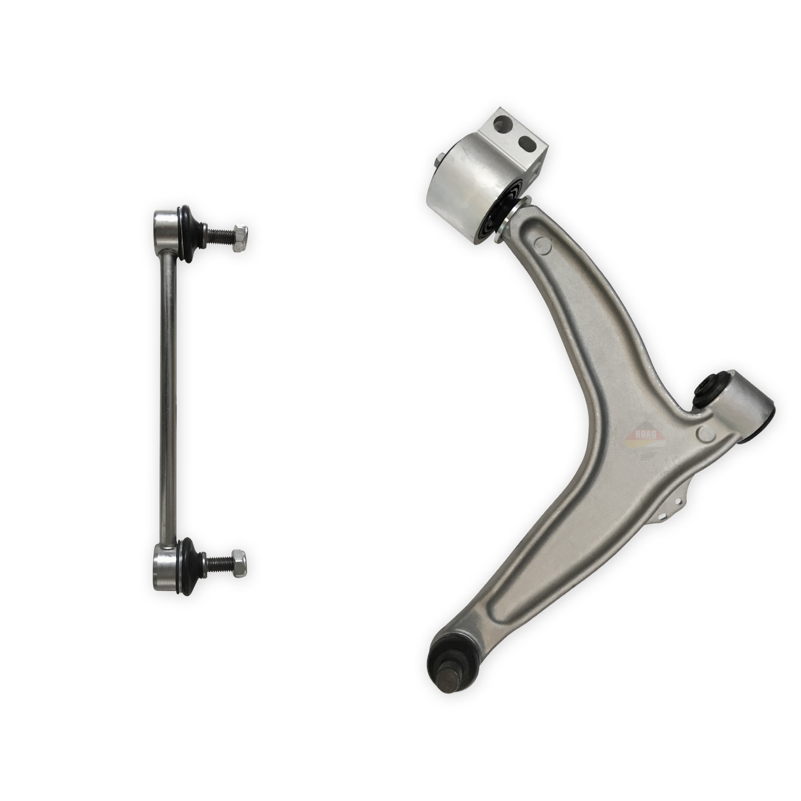 FOR VW TIGUAN 07> 2017 FRONT 2 PAIR LOWER WISHBONE ARMS BALL JOINTS & LINKS KIT