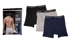 3-Pack Beverly Hills Polo Club Men's Boxer Briefs S (28"-30") - XL (40"-42")