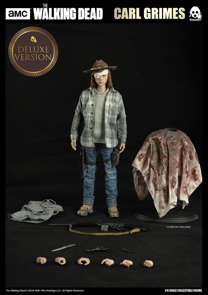 ウォーキングデッド　カール　グライムス　1/6フィギュア　スリーゼロ未開封 THREEZERO WALKING DEAD CARL GRIMES DELUXE BLOODY VER 1/6 SCALE
