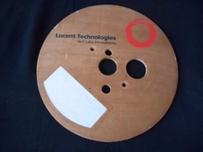 Lucent Technologies  Bell Labs Innovations  Wood Wire Spool Sign    LOOK!!