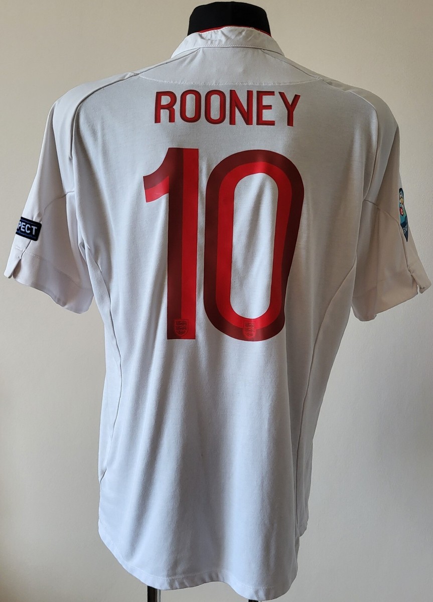 England UMBRO Rooney ユニフォーム England 2012 Home football Euro 2012 Umbro shirt #10 ROONEY size